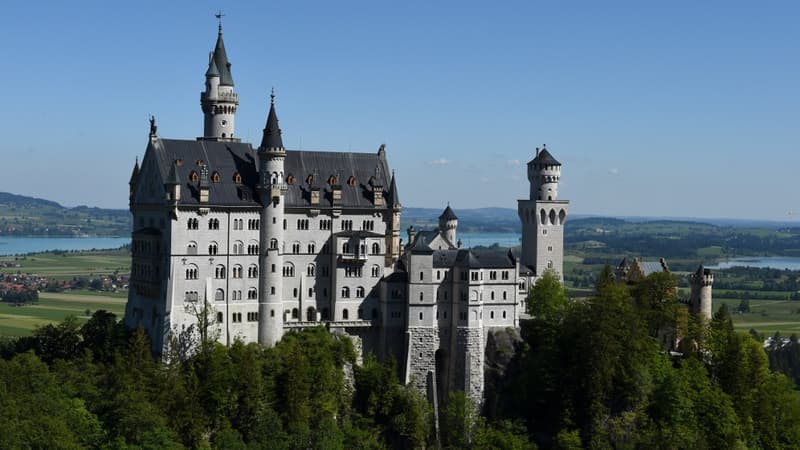 Le château de Neuschwanstein, en Bavière (Allemagne) le 2 juin 2020