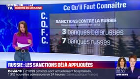 Quelles sanctions ont été prises contre la Russie depuis le début du conflit?