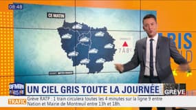 Météo Paris-Ile de France du 7 décembre: Un ciel couvert toute la journée