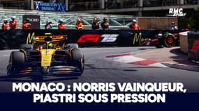 F1 : Norris s'impose à Monaco et met la pression sur Piastri