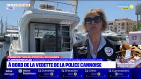 Festival de Cannes: à bord de la vedette de la police