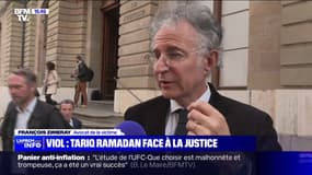 Pour François Zimeray, avocat de la plaignante, Tariq Ramadan "a menti, il a reconnu avoir menti et c'est sans doute la seule fois où il a dit la vérité"