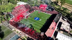 Le stade Marcelo Bielsa de Newell's Old Boys face à Rosario Central, le 9 avril 2023.