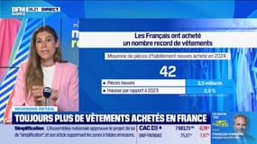 Morning Retail : Toujours plus de vêtements achetés en France, par Eva Jacquot - 18/06