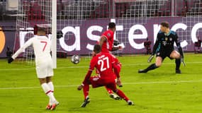 Kylian Mbappé face au Bayern Munich