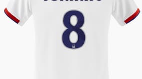 Juninho sur le maillot de l'OL