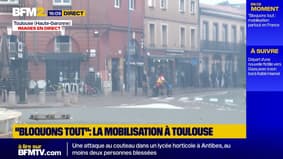 10 septembre: à Toulouse, la police lance des gaz lacrymogènes pour tenter de disperser la foule 