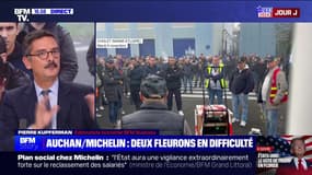 Story 2 : Auchan/Michelin, deux fleurons en difficulté - 05/11