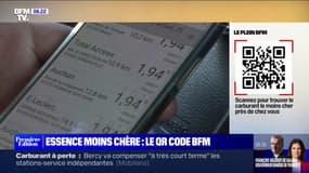 "Le plein BFM": notre QR code pour vous aider à trouver le carburant le moins cher près de chez vous