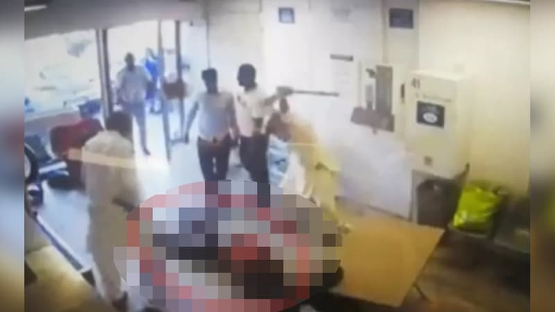 Agression dans une laverie.