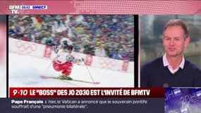 JO d'hiver 2030: "Tout ça se passe dans un environnement politique", assure Edgar Grospiron (président des Jeux d'hiver 2030)