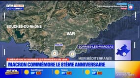 Libération de Bormes-les-Mimosas : Emmanuel Macron commémore le 81ème anniversaire