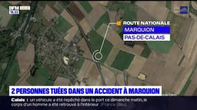 Deux personnes sont mortes dans un accident de la route à Marquion