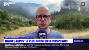 Hautes-Alpes: le plus gros incendie depuis 20 ans