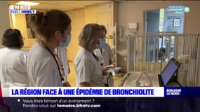 Hauts-de-France: les hôpitaux toujours sous tension à cause de l'épidémie de bronchiolite