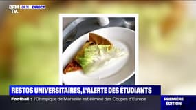 Restaurants universitaires: des étudiants alertent sur les quantités servies 