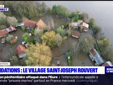 Inondations dans le Pas-de-Calais: le village de Saint-Joseph a pu rouvrir à Guines