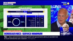 Match Bordeaux-Nice: service minimum