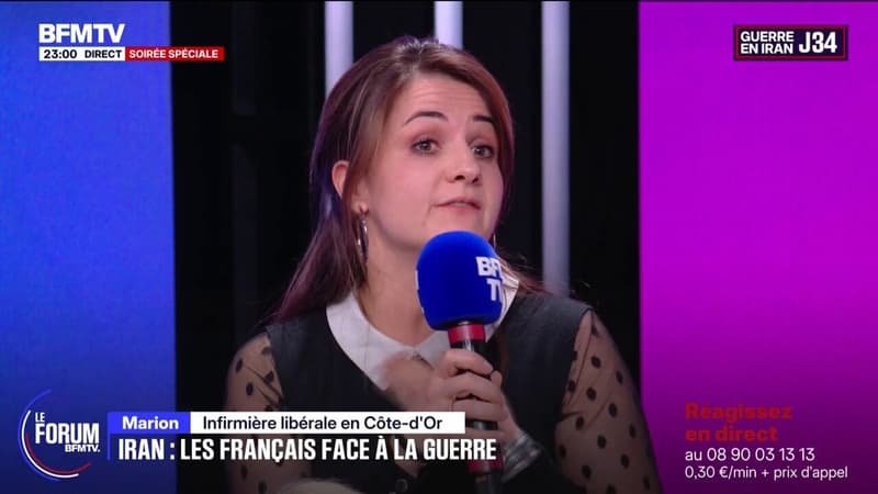 FORUM BFMTV - "Aujourd'hui, je n'ai pas de politique qui est capable de garantir à tous mes patients d'être soigné correctement", regrette Marion, infirmière libérale