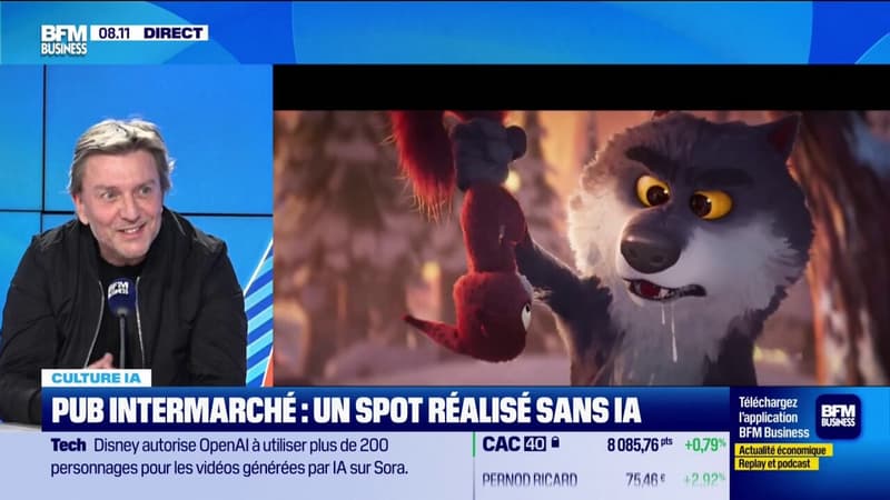 Pub Intermarché : "on vient de franchir les 600 millions de vues dans le monde entier"