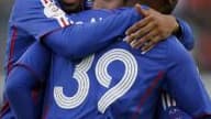 Henry, buteur contre les îles Féroé