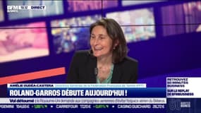 Amélie Oudéa-Castera (FFT) : Roland-Garros débute aujourd'hui ! - 24/05