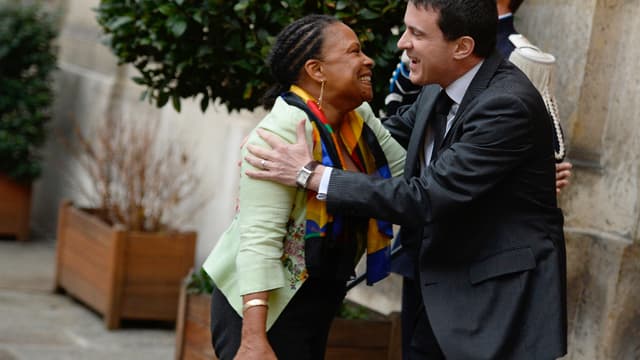 Manuel Valls estime que la présence de Christiane Taubira à la réunion des "frondeurs", à la Rochelle, ne remet pas en cause "la cohésion" du gouvernement.