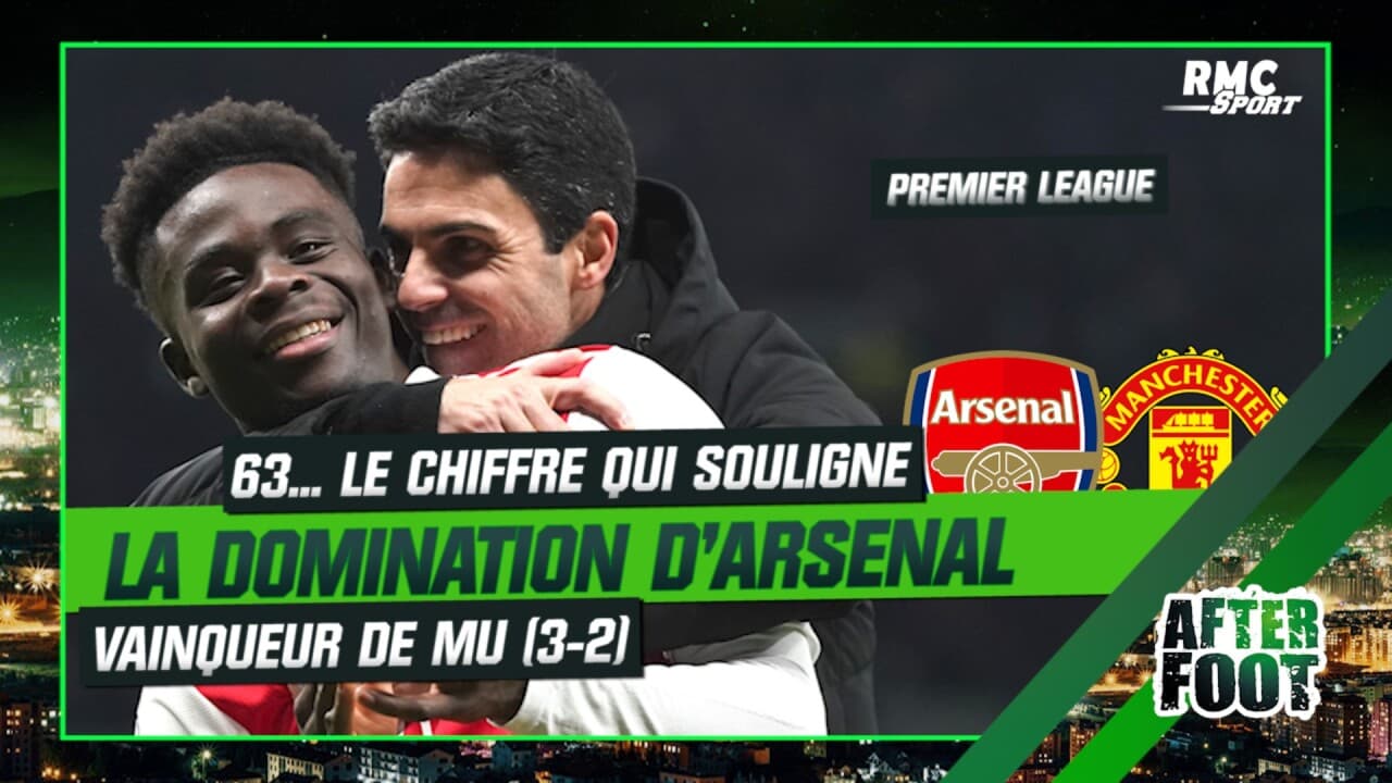 Premier League Le Chiffre Qui Souligne La Domination D Arsenal Face Manchester United