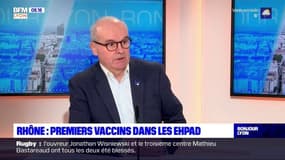 Rhône: "on attend ce vaccin avec impatience" confie Olivier Geoffroy, directeur d'Ehpad à Lyon