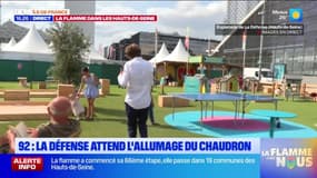 Hauts-de-Seine: des animations sur le parvis de la Défense en attendant l'arrivée de la flamme olympique