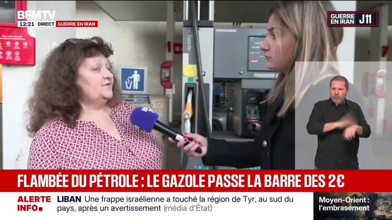 Prix du carburant: le gazole passe la barre des 2 euros