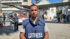 Anas al-Sharif, correspondant pour Al-Jazeera dans la bande de Gaza, le 1er août 2024.
