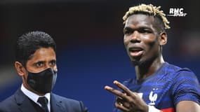 Mercato : "Je n'ai pas le numéro de Nasser", la pirouette de Pogba qui ne veut pas évoquer son avenir  