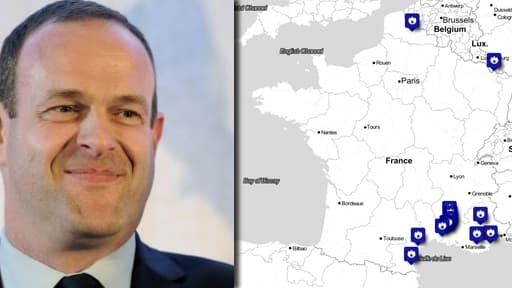 Steeve Briois a été élu au premier tour à Hénin-Beaumont.