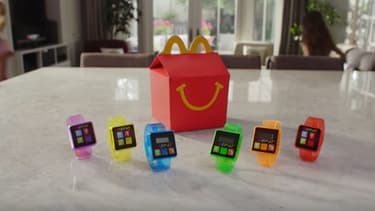 Une capture d'écran de la vidéo de promotion du bracelet.