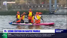 Paris: 12e édition du nautic paddle