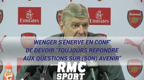Wenger s'énerve en conf' de devoir "toujours répondre aux questions sur (son) avenir"