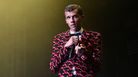 Stromae en concert à Coachella en avril 2015.
