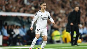 Lucas Vazquez lors du derby Real-Atlético, le 8 février 2025.