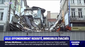Risques d'effondrement à Lille: trois immeubles du Vieux Lille évacués