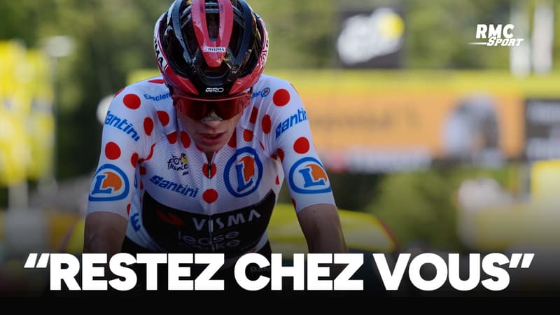 Tour de France Inacceptable restez chez vous Vingegaard condamne les sifflets contre Pogacar 2320542
