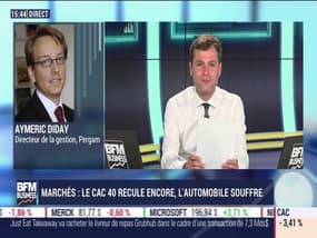 Aymeric Diday (Pergam) : le CAC 40 recule encore et l'automobile souffre - 11/06