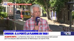 Embrun: Maurice Fortoul revient sur son expérience de porteur de flamme lors des JO en 1968