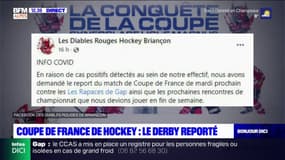 Coupe de France de Hockey: la demi-finale entre Gap et Briançon reportée à cause de cas de Covid