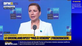"Le Groenland n'est bien évidemment pas à vendre", réaffirme Mette Frederiksen, Première ministre danoise