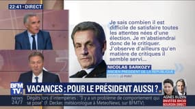 Vacances: Pour le président aussi ?