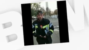 Un pompier blessé lors d'une manifestation des soldats du feu est suspendu par sa hiérarchie.