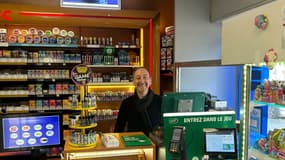 Christophe, propriétaire du point de vente où plus de 354.000 euros ont été remportés à Roubaix.