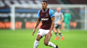 Sébastien Haller avec West Ham, à Londres le 15 septembre 2020