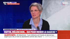 Union de la gauche: Sandrine Rousseau (les Écologistes) estime que Jean-Luc Mélenchon "a fait acte de candidature"